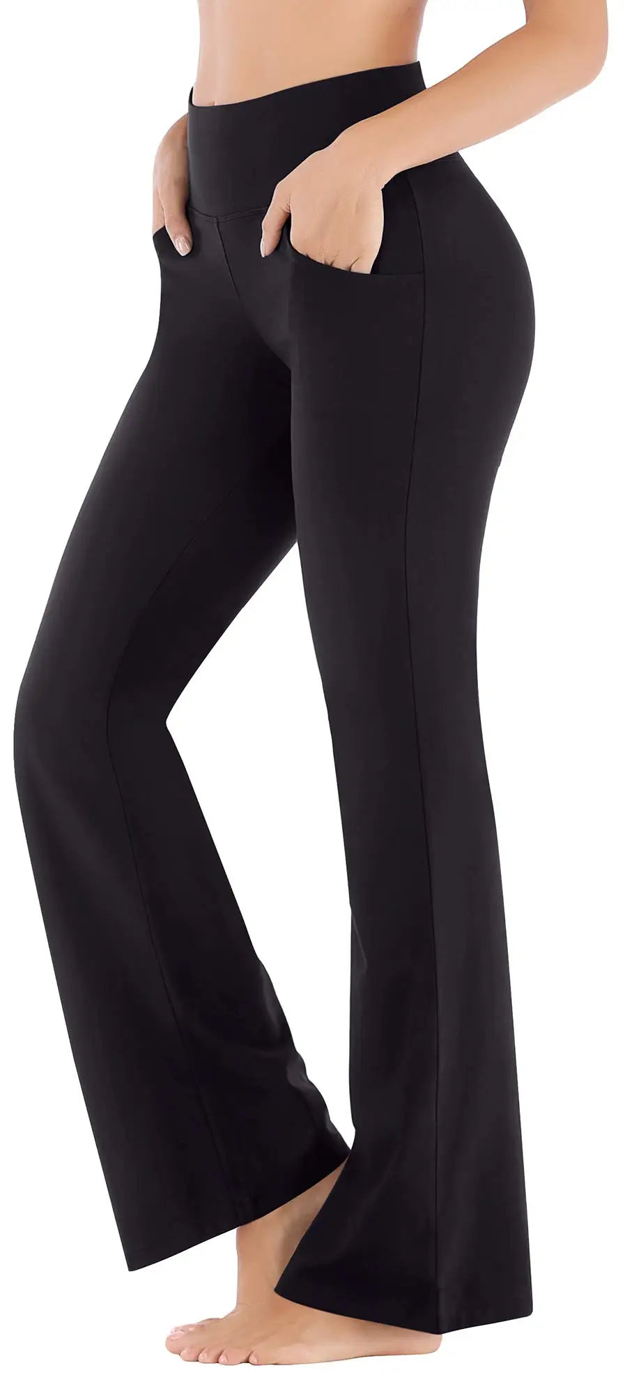 ZenFlare Pocketed Yoga Pants