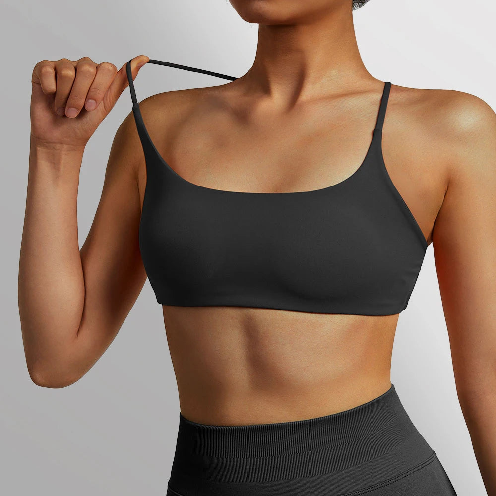 StrapFlex Cross Strap Sports Bra