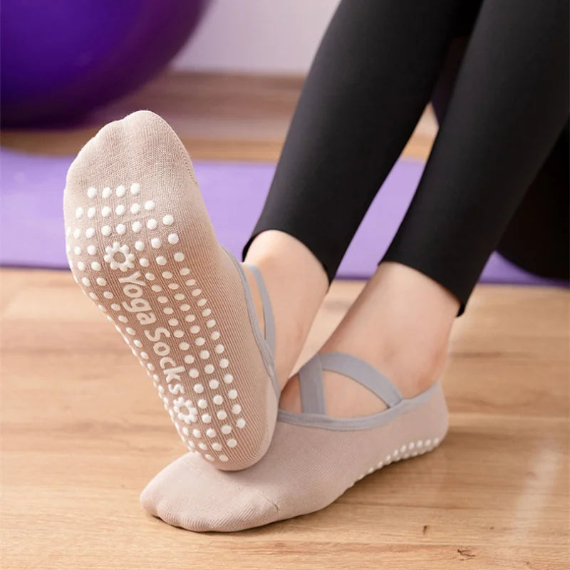 BreathEase Yoga Socks